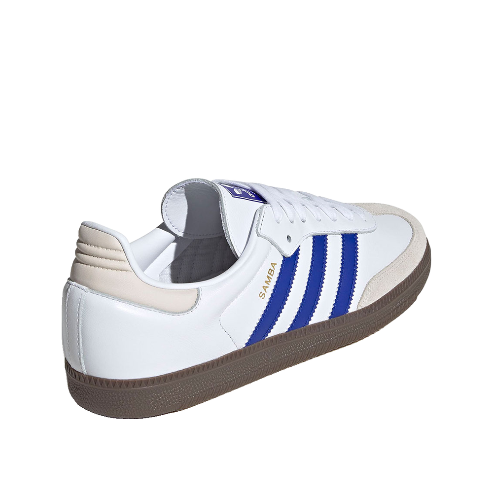 Adidas Samba OG – Herren-Sneaker Weiß/Blau