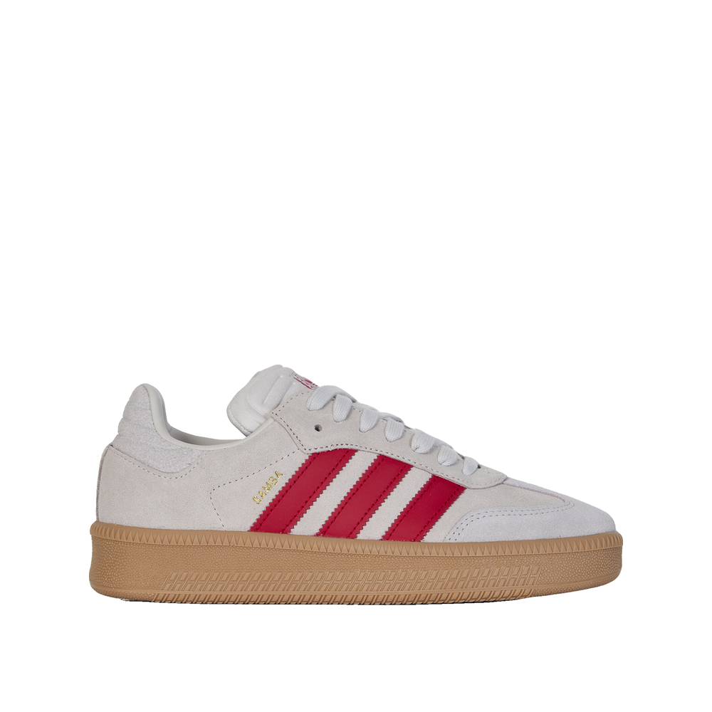 Adidas Samba XLG – Kinder-Sneaker Grau/Rot