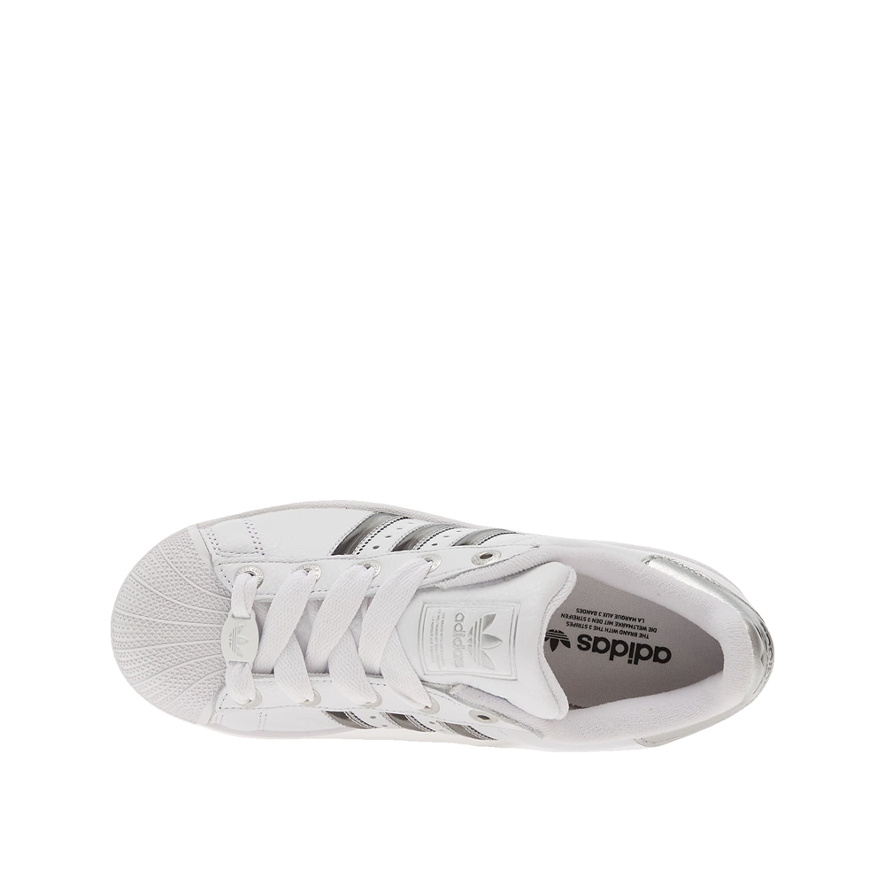 Adidas Superstar II - Zapatillas Mujer Blanco/Plata metalizado