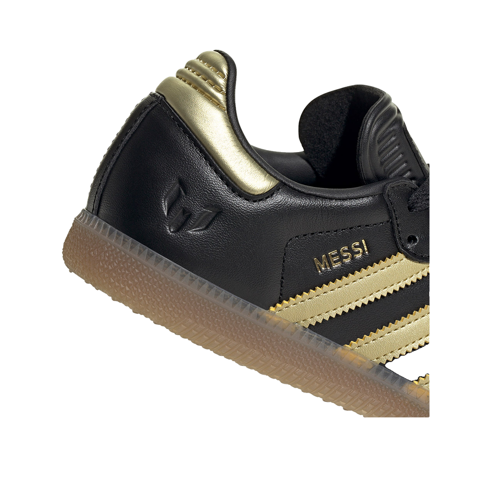 Adidas Samba Messi - Voetbalschoenen voor kinderen Zwart/Goud