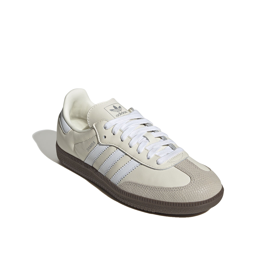 Adidas Samba OG - Dames sneakers Off White/Ftw White/Wonder Aluminium