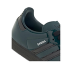 Adidas Samba OG – Damen-Sneaker Aura Ivy/Core Black/Silver Metallic
