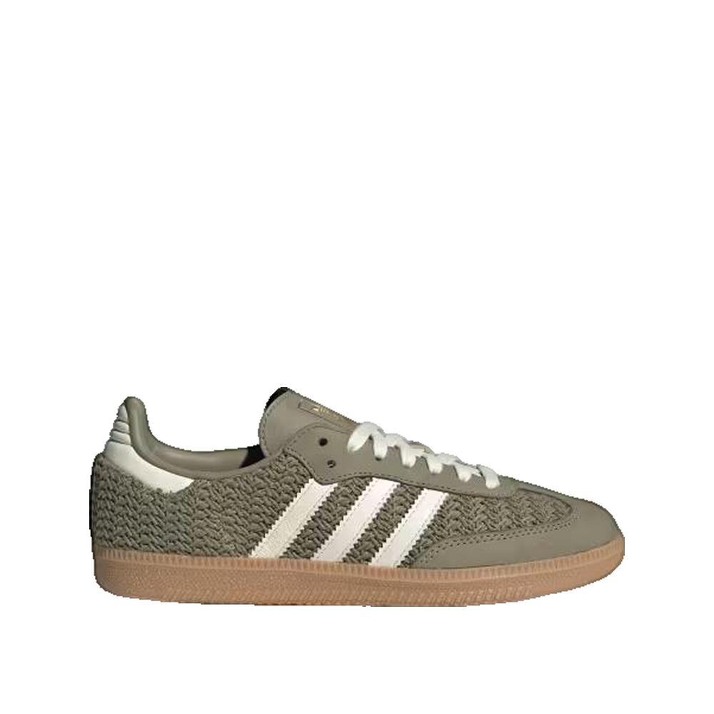 Adidas Samba OG Crochet Pack Orbit Green - Sneakers Donna Verde oliva