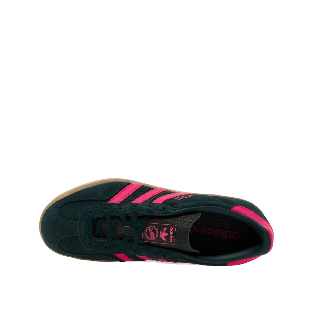 Adidas Gazelle Indoor - Zapatillas Mujer Aura Ivy/Shock Pink/Gum