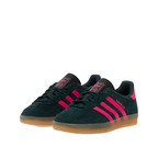 Adidas Gazelle Indoor - Zapatillas Mujer Aura Ivy/Shock Pink/Gum