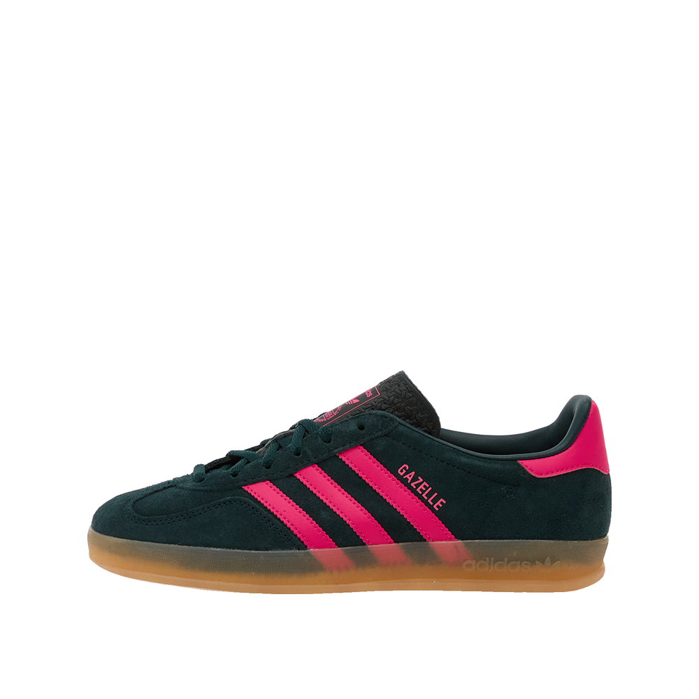 Adidas Gazelle Indoor - Zapatillas Mujer Aura Ivy/Shock Pink/Gum