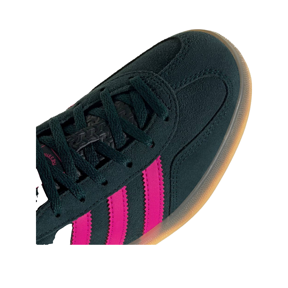 Adidas Gazelle Indoor - Zapatillas Mujer Aura Ivy/Shock Pink/Gum