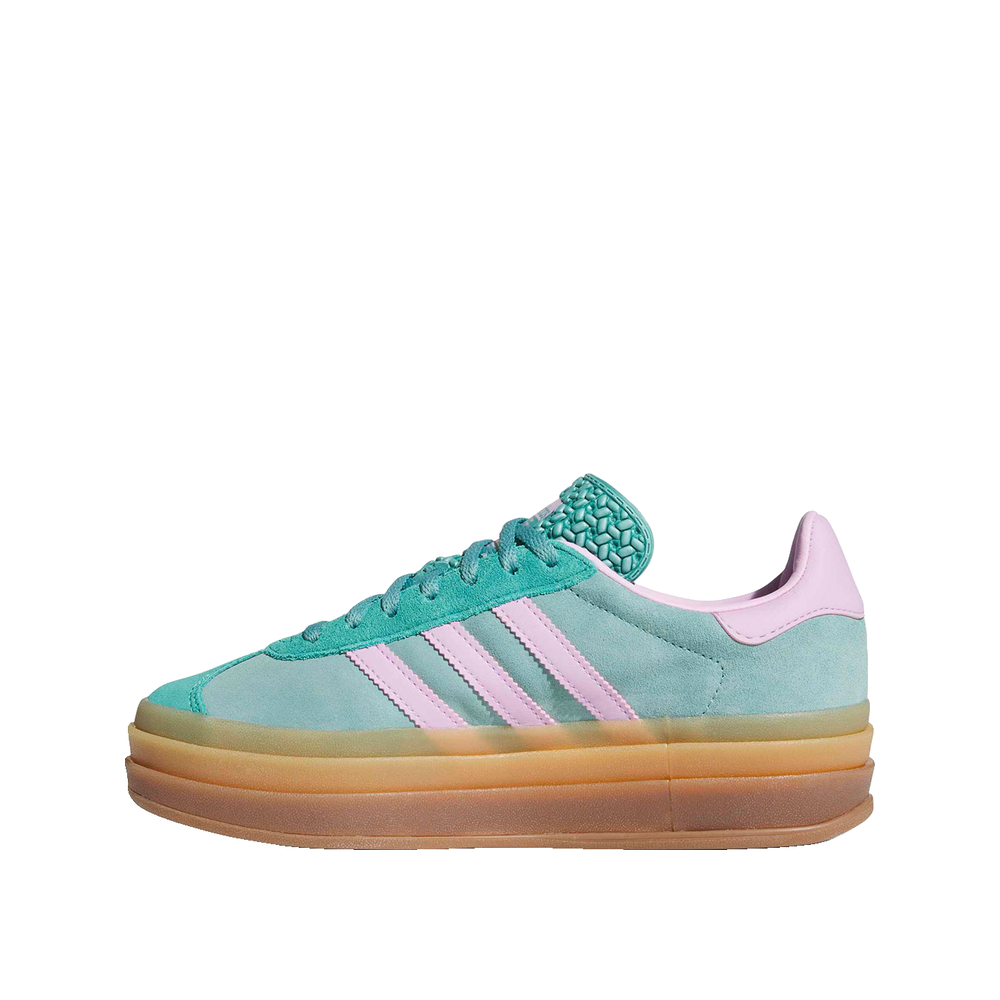 Adidas Gazelle Bold - Baskets Femme Vert/Rose