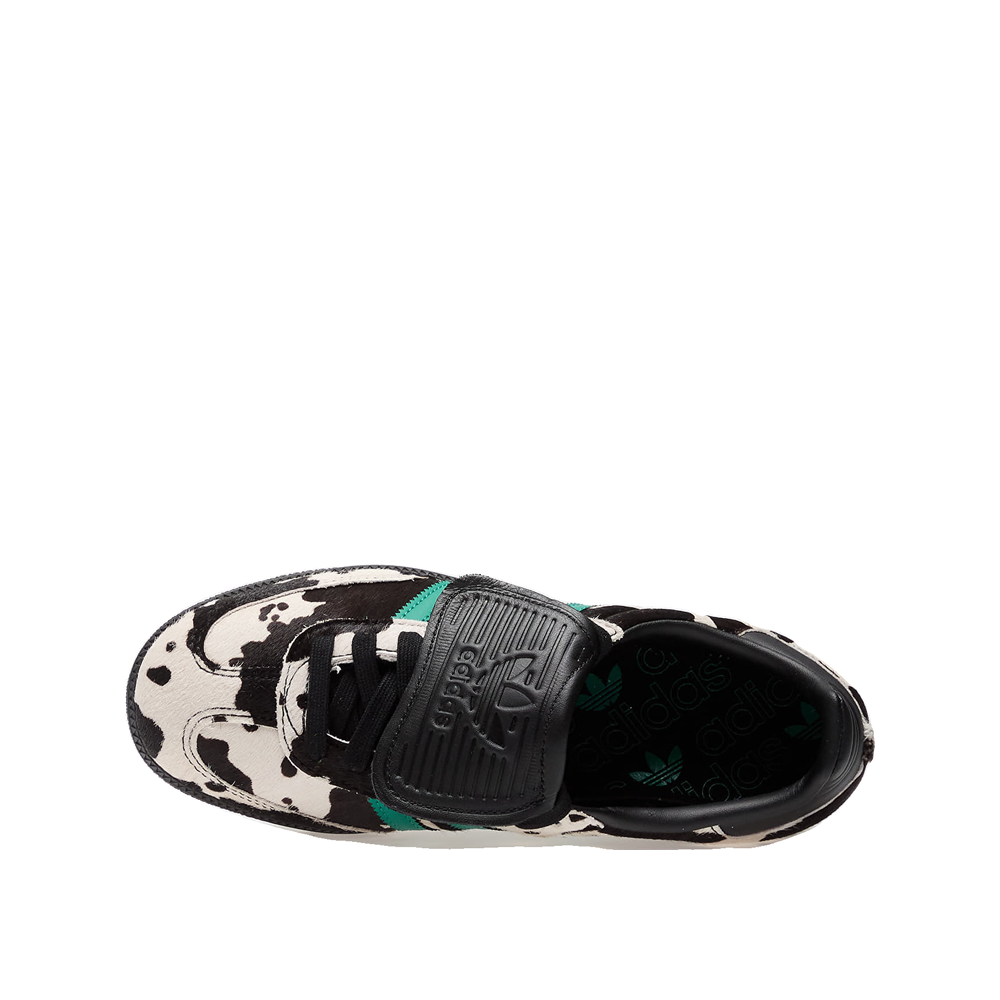 Adidas Samba LT Cow Print - Women's Trainers Black/White/Green