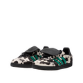 Adidas Samba LT Cow Print - Women's Trainers Black/White/Green