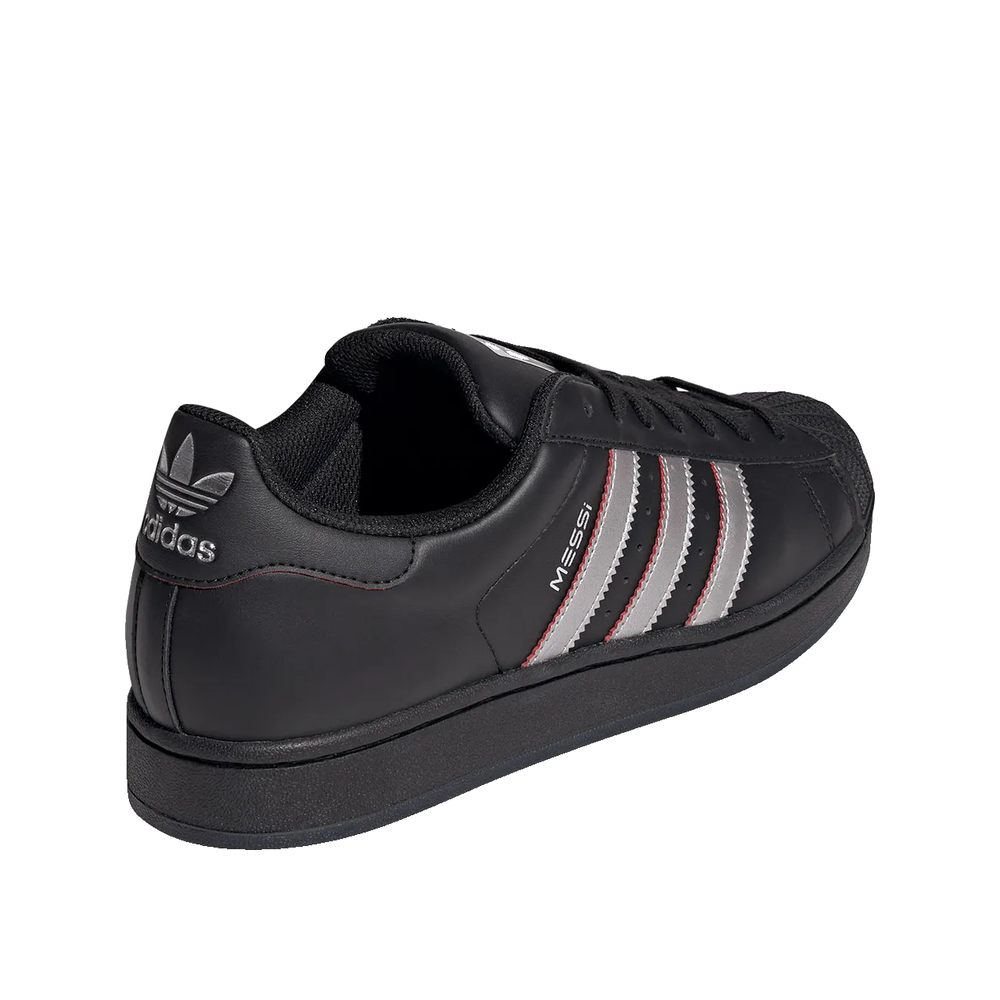 Adidas Superstar Messi – Buty unisex Czarne/Srebrne/Czerwone