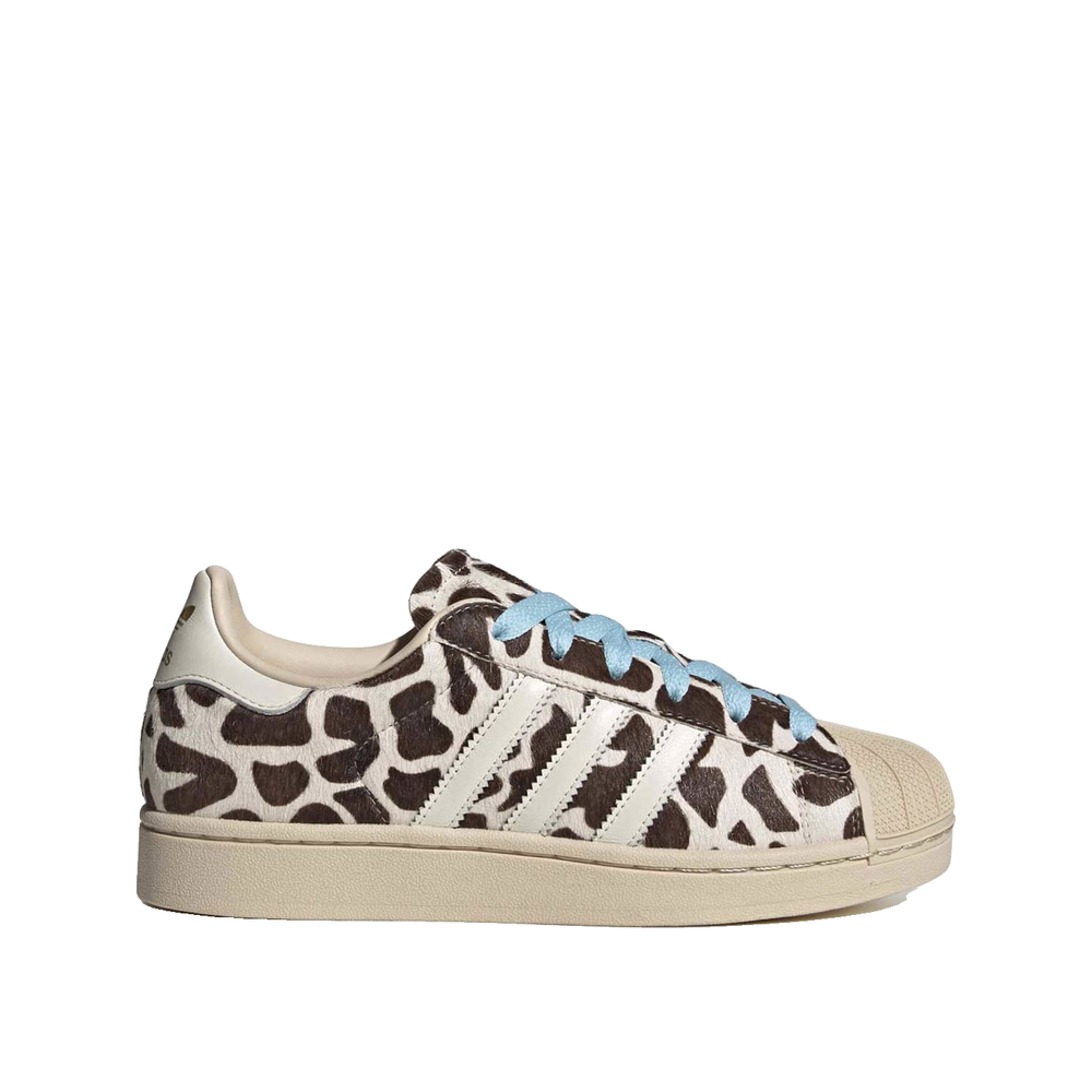 Adidas Superstar II - Damen-Sneaker Braun/Weiß