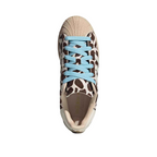 Adidas Superstar II - Damen-Sneaker Braun/Weiß