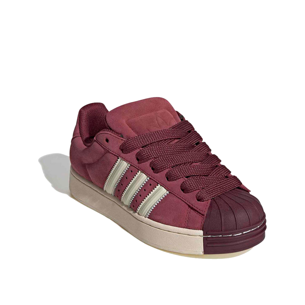 Adidas Superstar ST W - Sneakers Dam Röd/Vit/Maroon