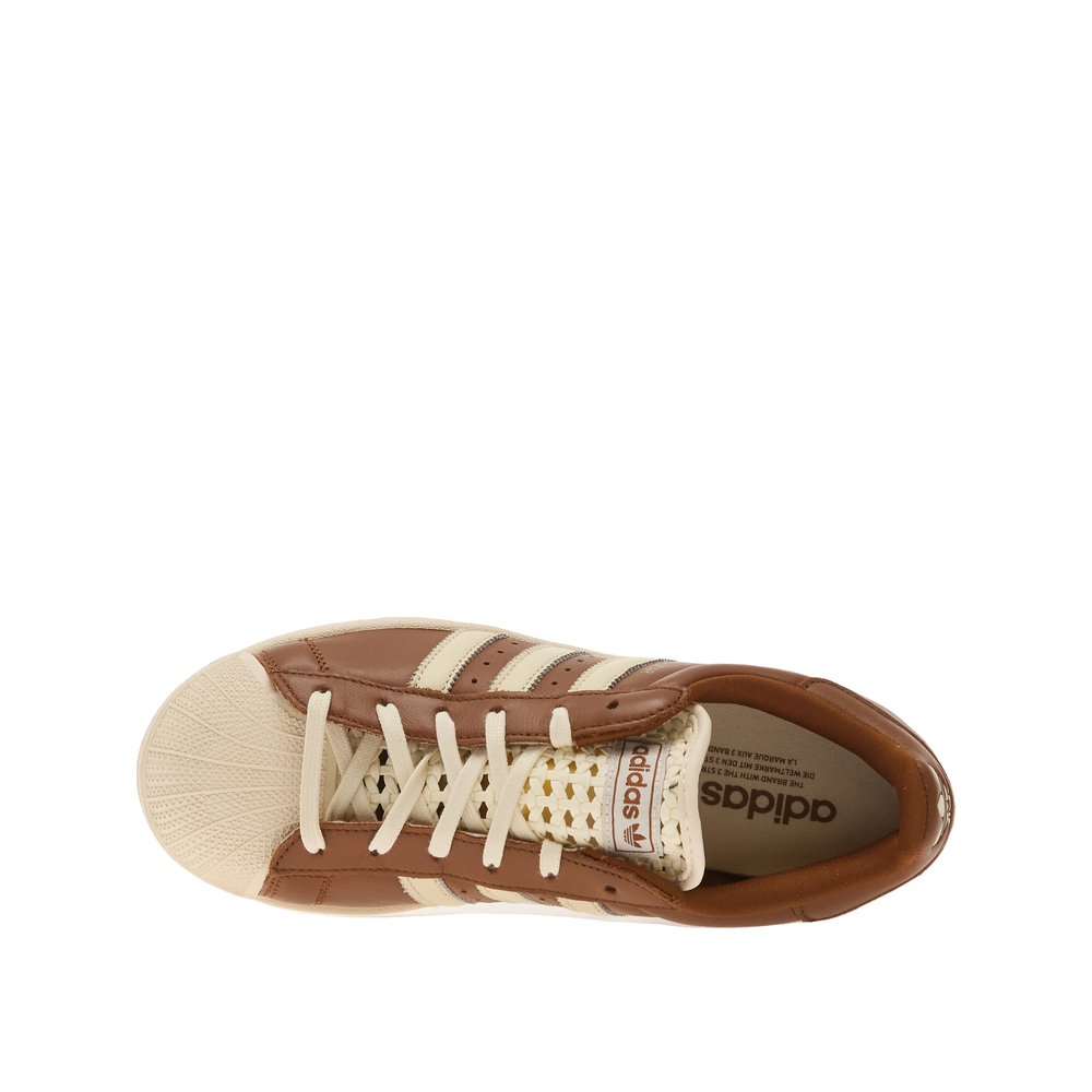 Adidas Superstar Ii Crochet - Sneakers Donna Marrone/Crema