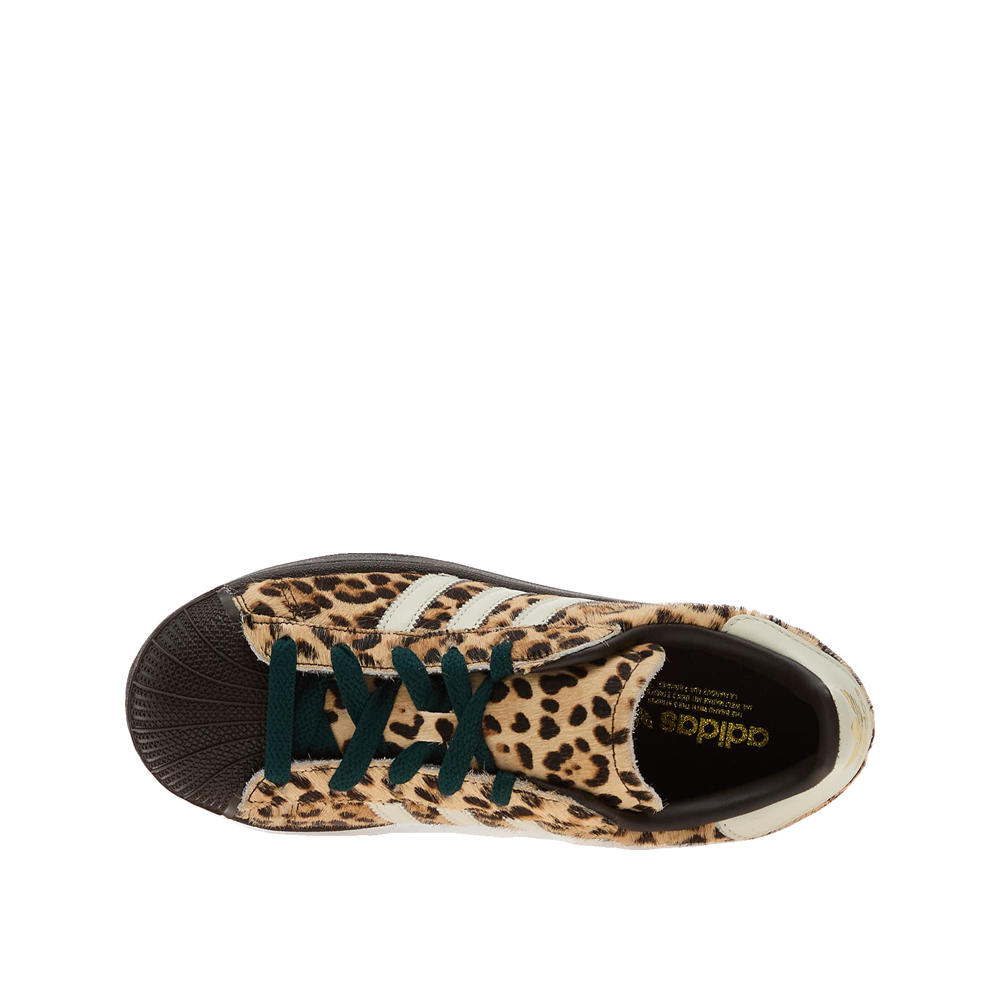 Adidas Superstar II - Sneakers Dam Mörkbrun/Elfenben/Metalliskt guld