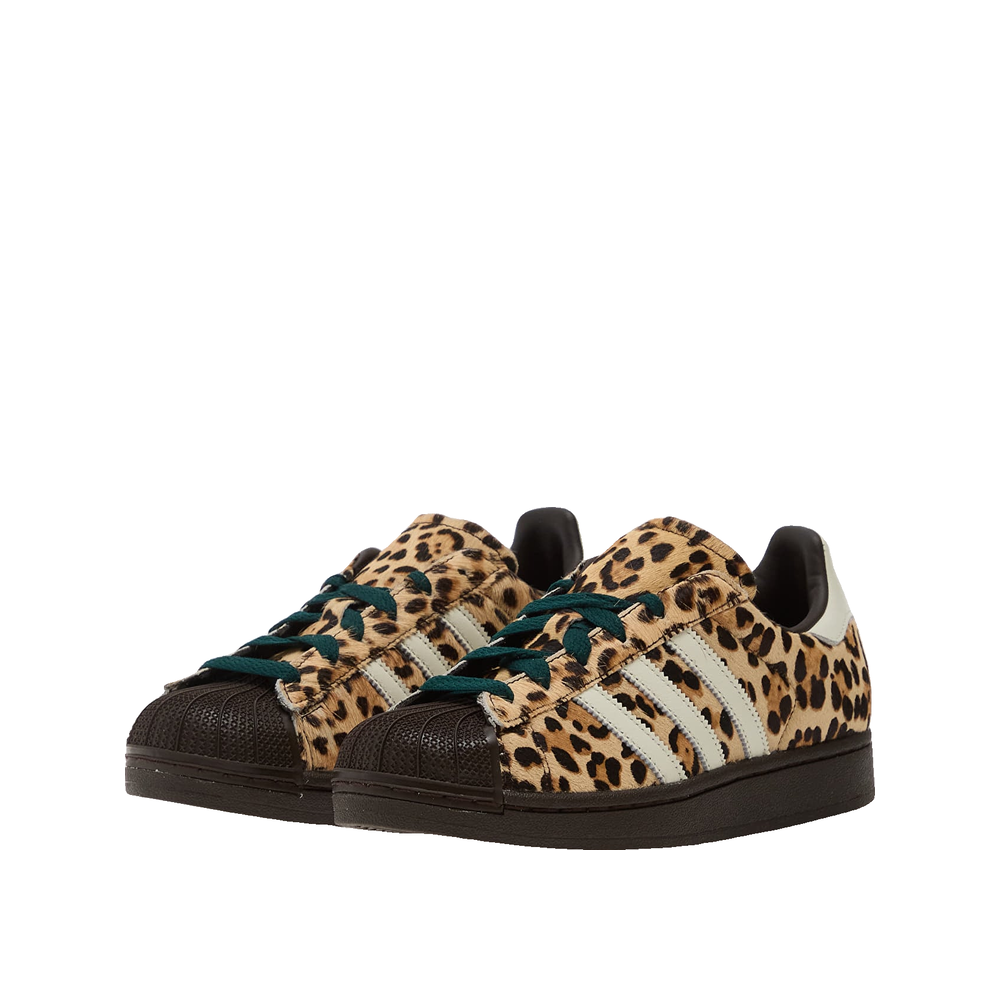 Adidas Superstar II - Sneakers Dam Mörkbrun/Elfenben/Metalliskt guld