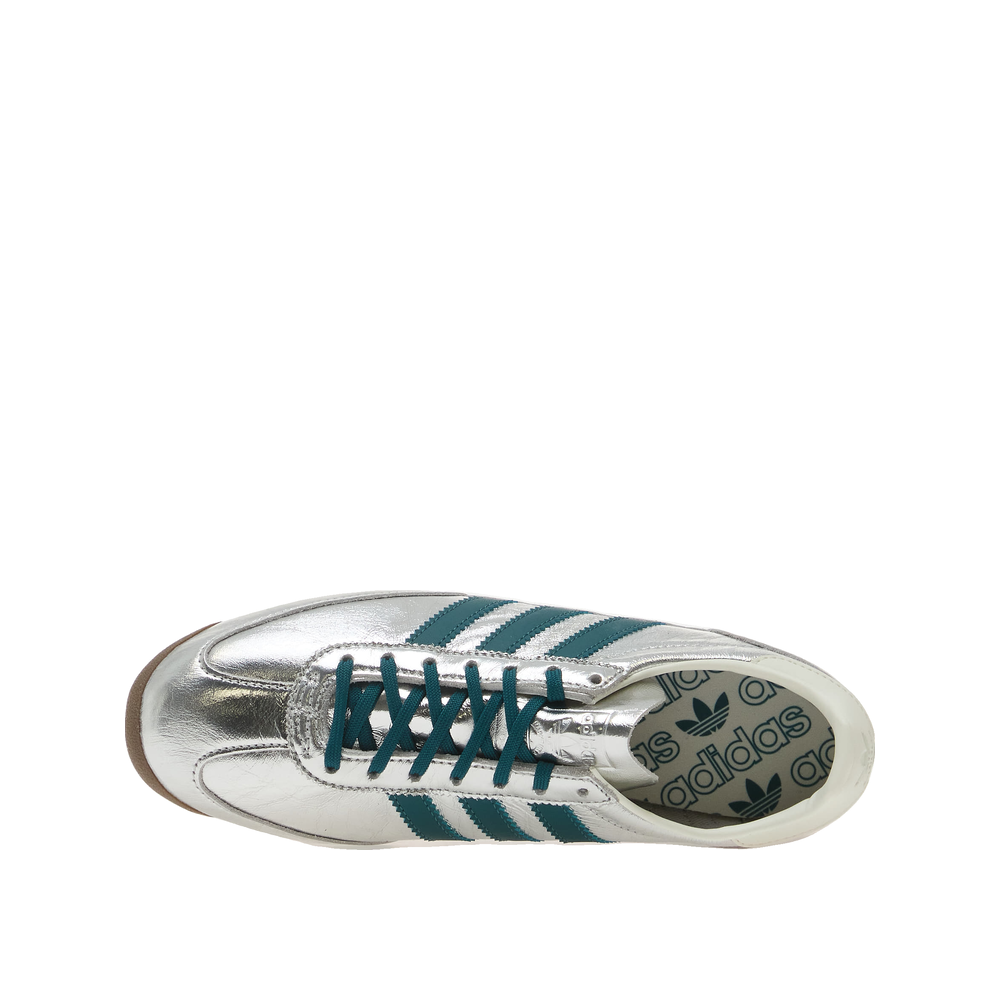 Adidas SL 72 OG – Unisexsneakers Silver/Grön/Off-white