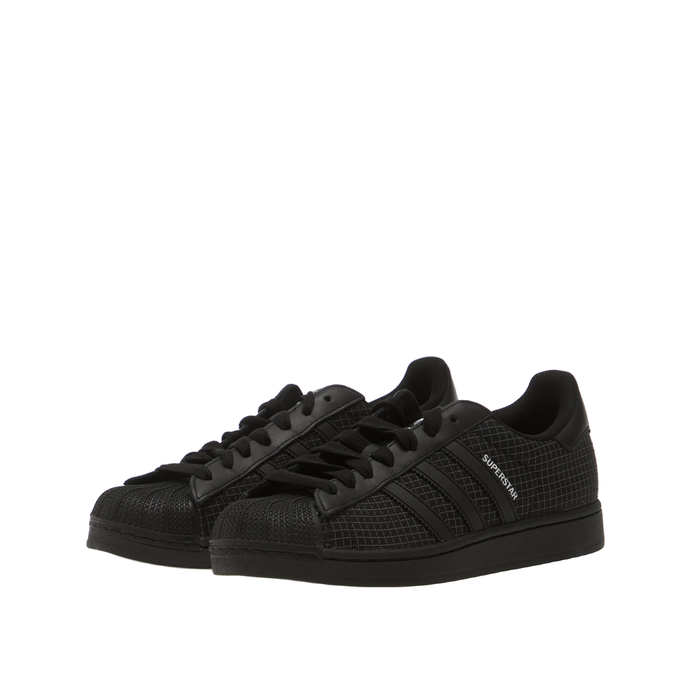 Adidas Superstar II - Herren-Sneaker Schwarz/Weiß
