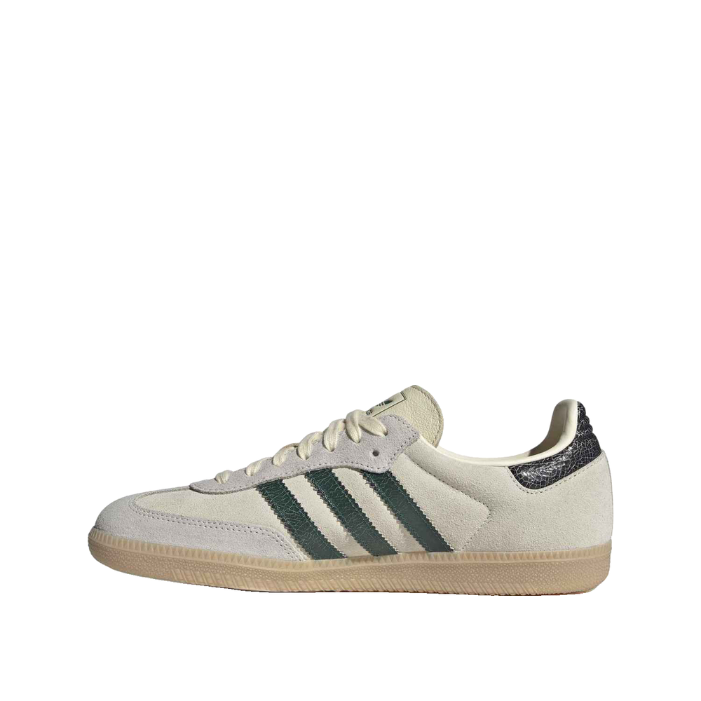Adidas Samba OG - Baskets Mixte Beige/Vert