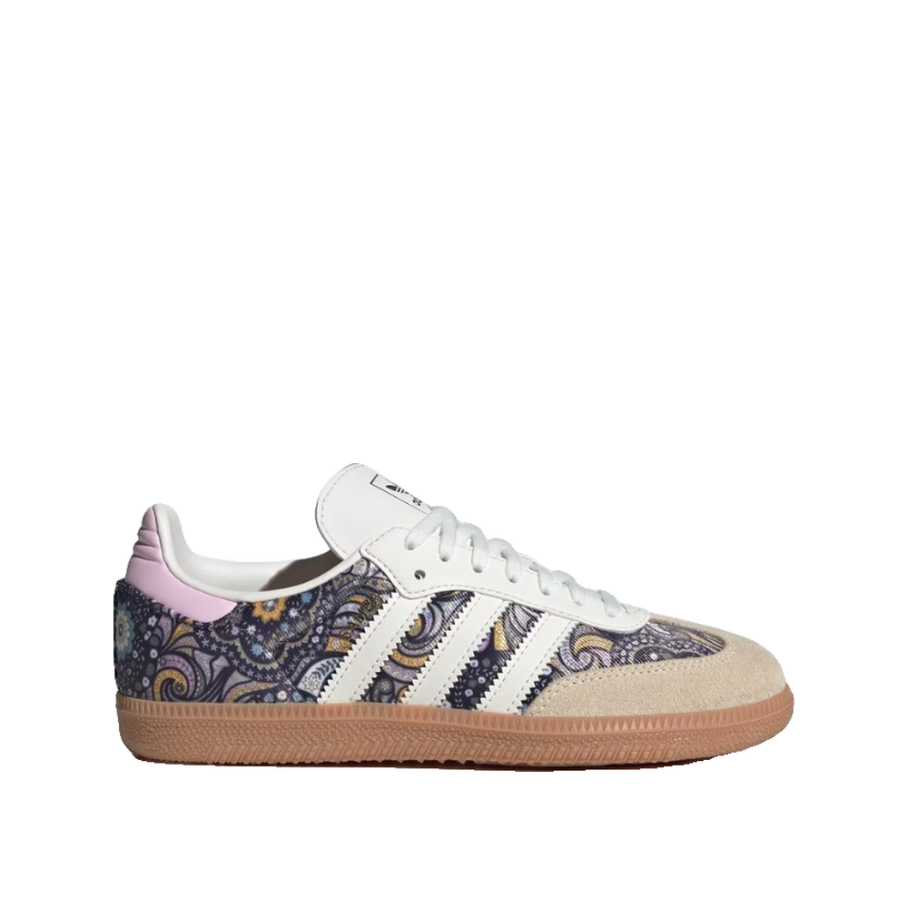 Adidas Samba OG - Baskets Enfant Blanc/Orchid Fusion/Gum 2