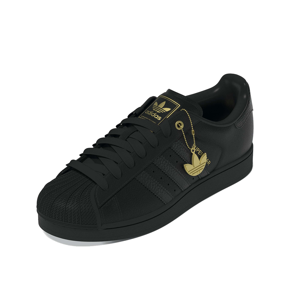 Adidas Superstar II – Herren-Sneaker Schwarz/Gold