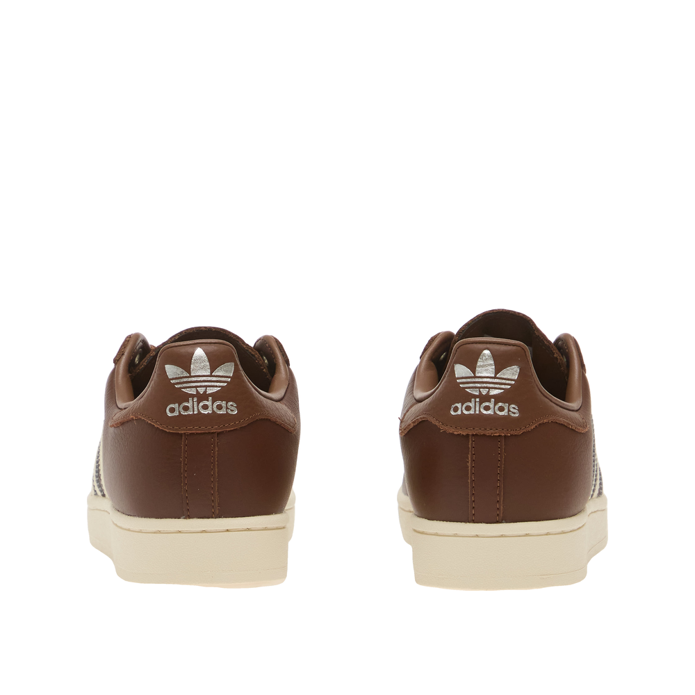 Adidas Superstar II - Sneakers til herrer Brun/Råhvid/Metallisk sølv