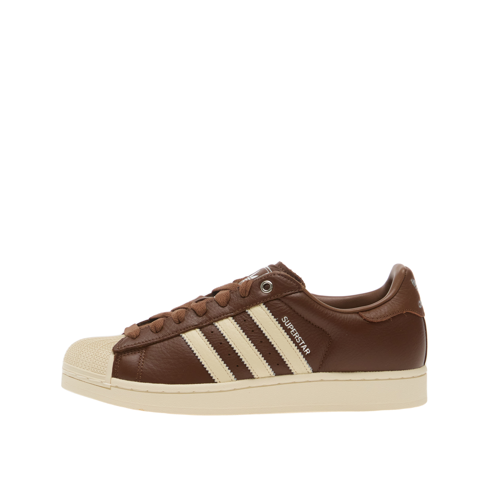 Adidas Superstar II - Sneakers til herrer Brun/Råhvid/Metallisk sølv
