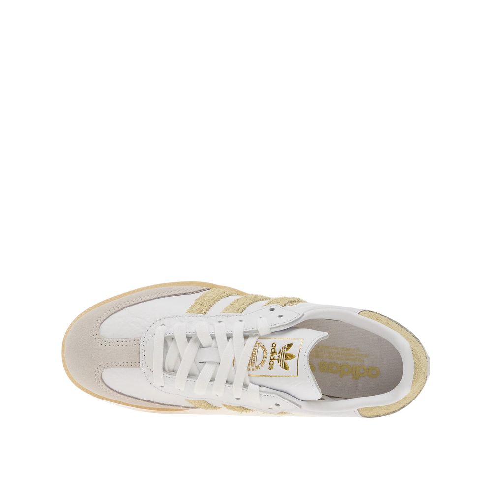 Adidas Samba OG - Zapatillas Mujer Blanco/Amarillo