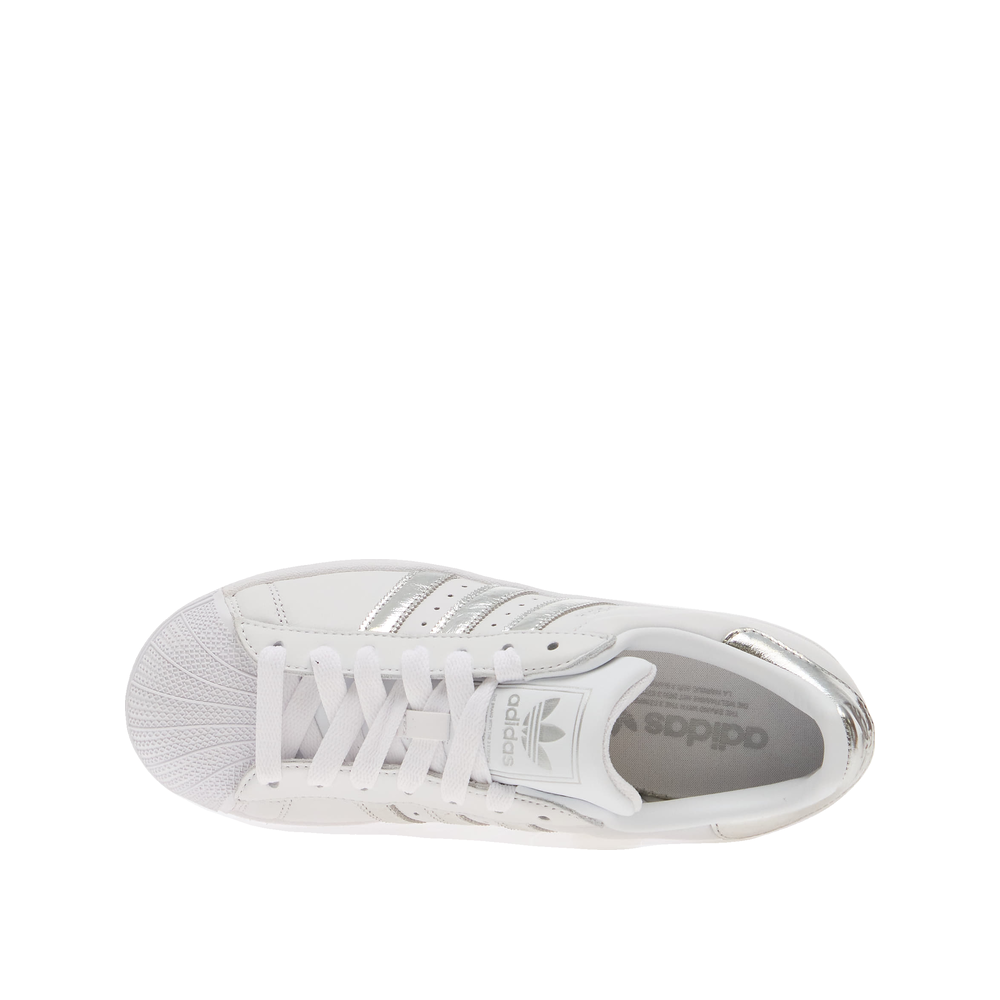 Adidas Superstar II - Women's Trainers White/Silver