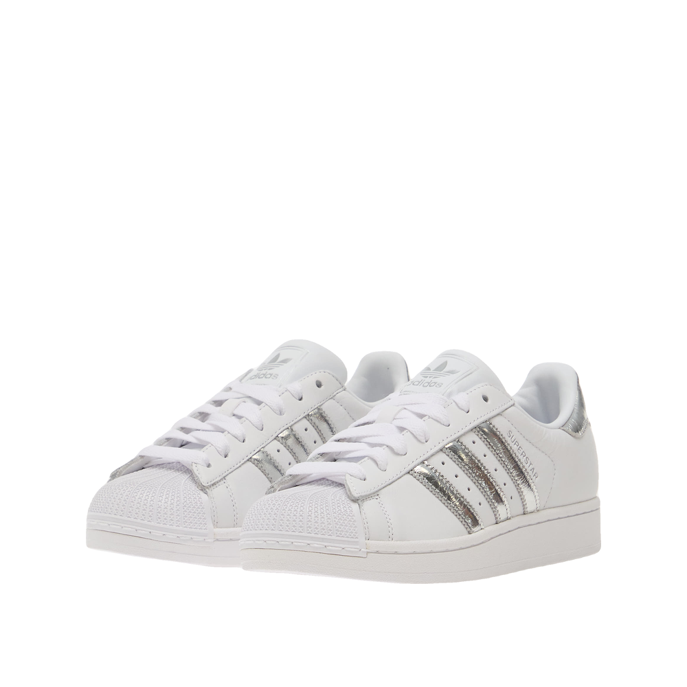 Adidas Superstar II - Women's Trainers White/Silver