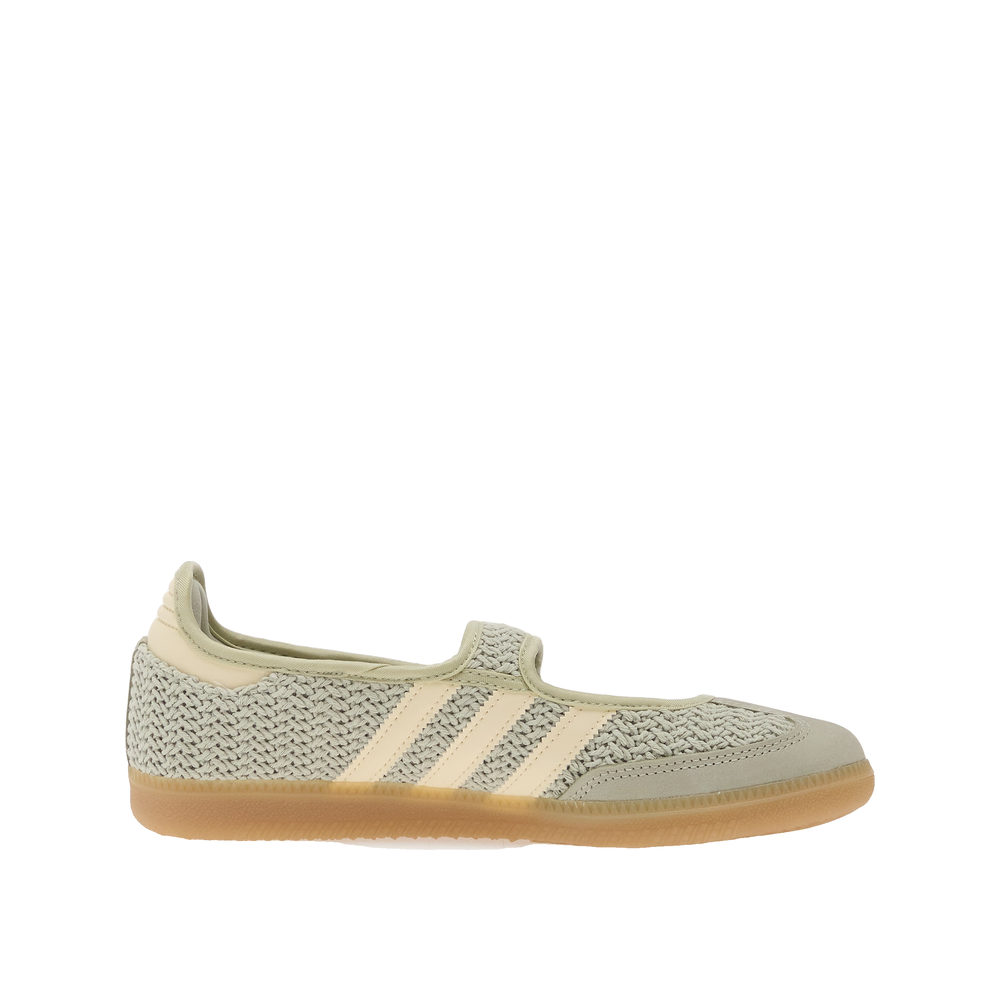 Adidas Samba - Baskets Femme Halo Green/Warm Vanilla/Gold