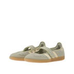 Adidas Samba - Baskets Femme Halo Green/Warm Vanilla/Gold