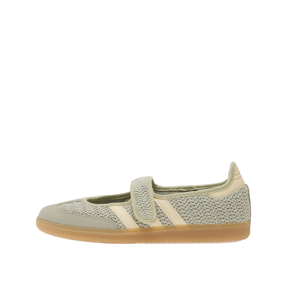 Adidas Samba - Baskets Femme Halo Green/Warm Vanilla/Gold