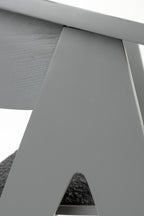 Ndsm - Fauteuil De Salle À Manger - Frêne massif - Gris