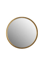 Matz Rond - Miroir - Fer - Laiton Ancien/Bronze