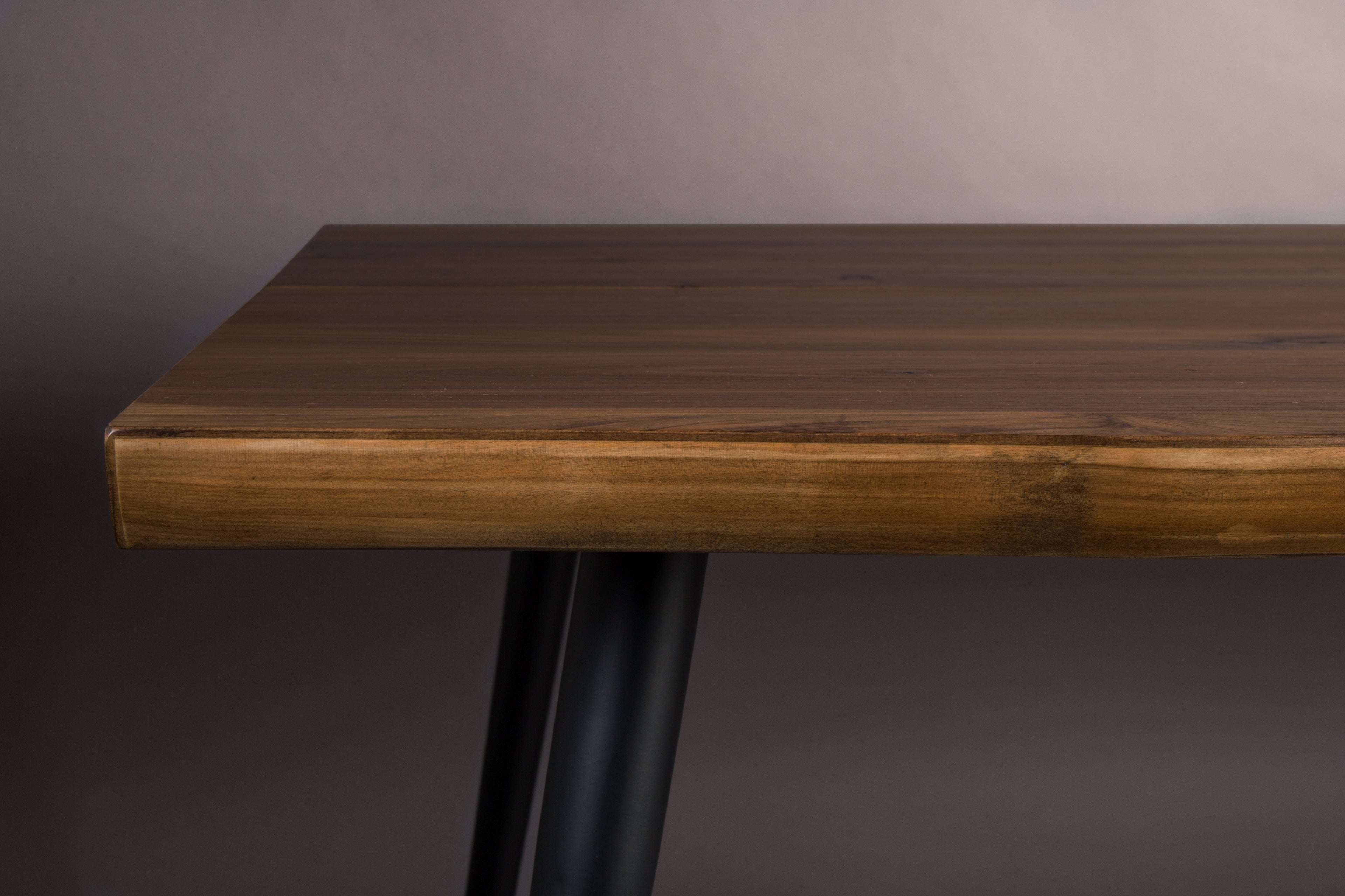 Alagon - Table De Salle À Manger - Bois - Noyer/Marron