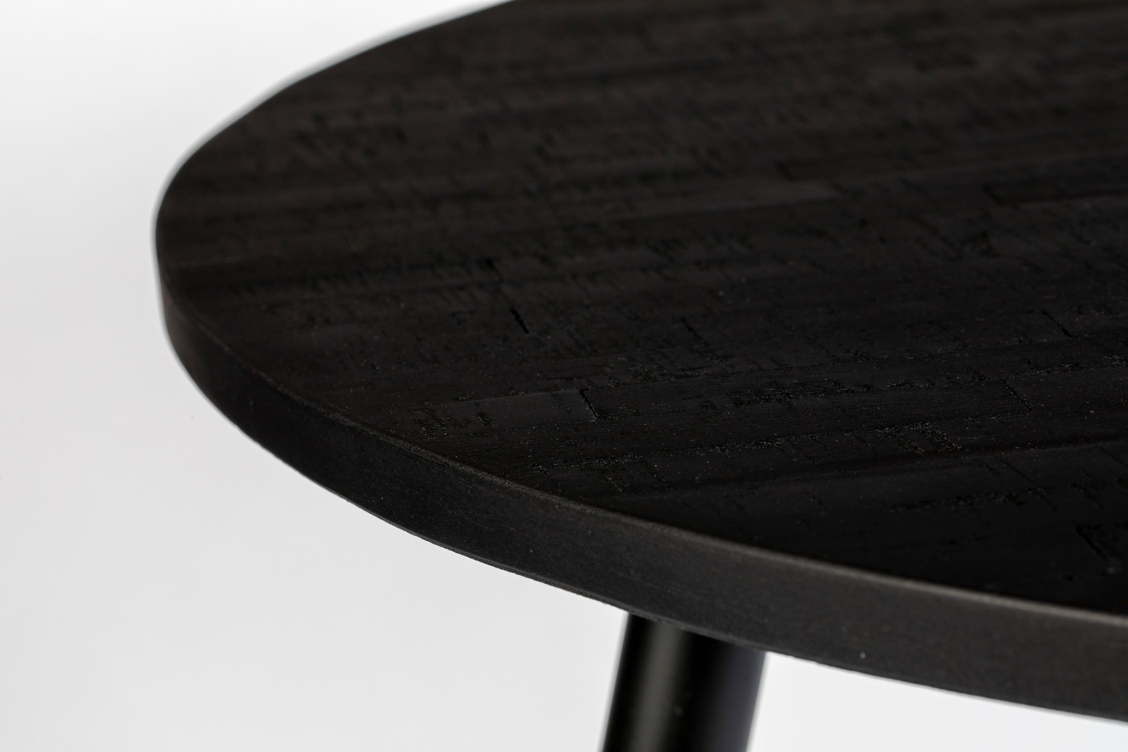 Mo 110' - Dining Room Table - Teak - Black