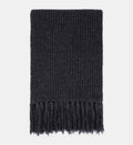The Kooples - Wool and Alpaca Scarf - Anthracite - Women