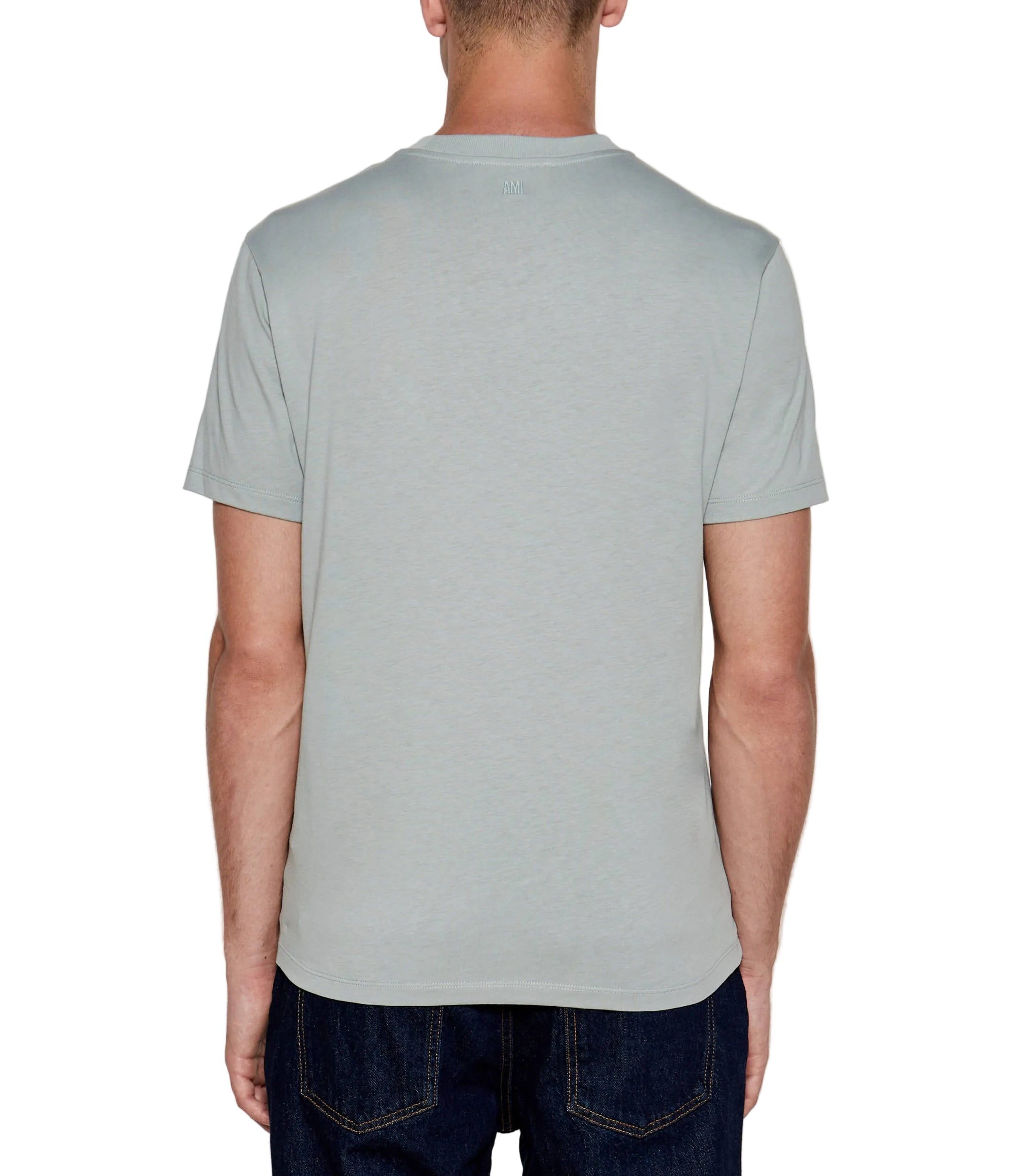 Fitted T-Shirt Ami De Coeur – Ami Paris – Clay Blue