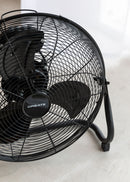 Air Floor Retro - Ventilateur De Sol Industriel - 16" - Noir