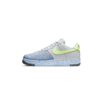 Nike - Air Force 1 Low Crater Pure Platinum Barely Volt - Vert