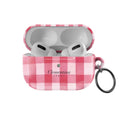 Coque Apple Airpods Pro 3 Pink Gingham