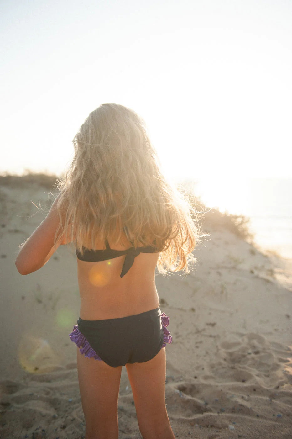 Alia Kids Swimsuit - Night/Shiny