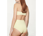 Jamie Bikini Bottom - Yellow Seersucker