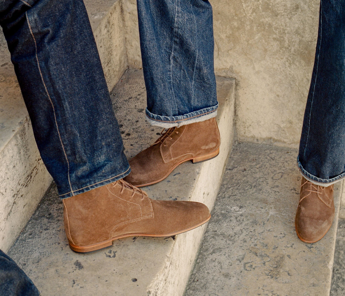 Albert Ankle Boots - Olive Suede - Unisex