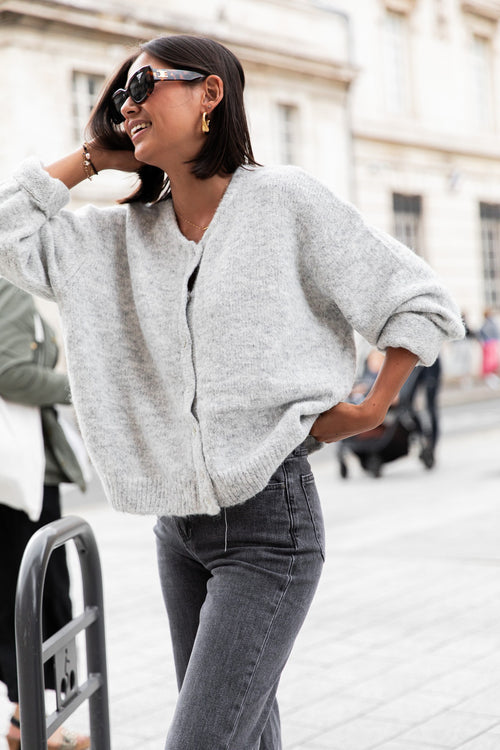 ALI Light Gray - Wool Vest