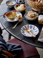 Camellia - Plato - Azul - Porcelana
