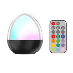 Ovie - Lampe De Table Sans Fil - Acier - Noir