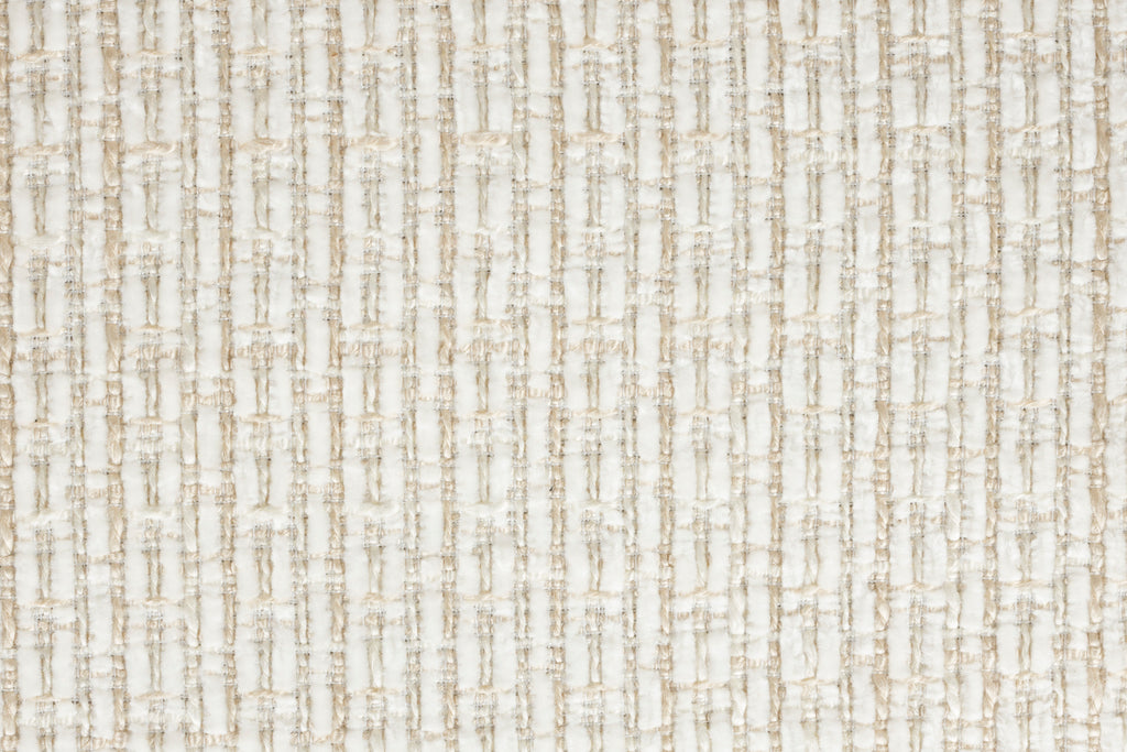 Sela - Dining Chair - Fabric - White/Off-White